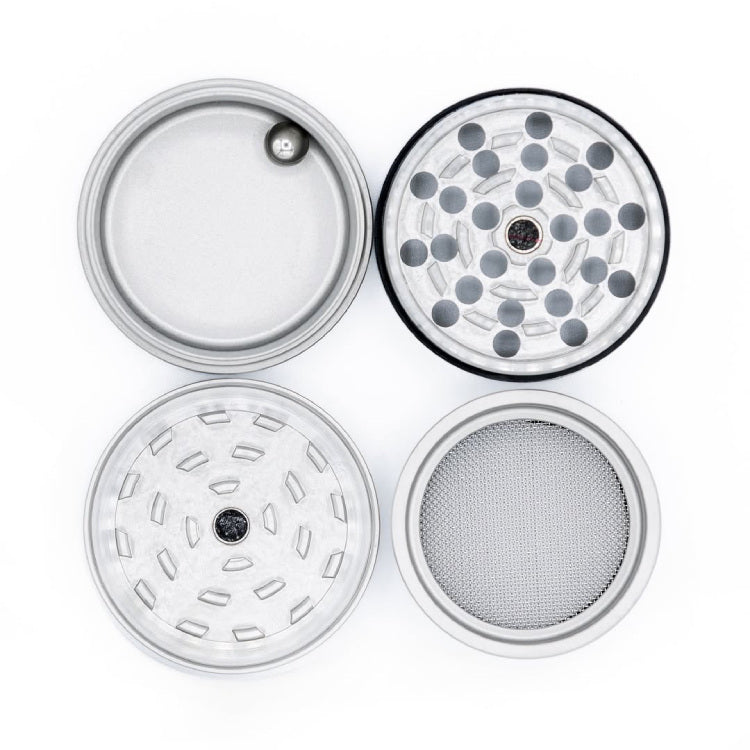 Herb Ripper Standard Stainless Steel Grinder 4-Piece with ball