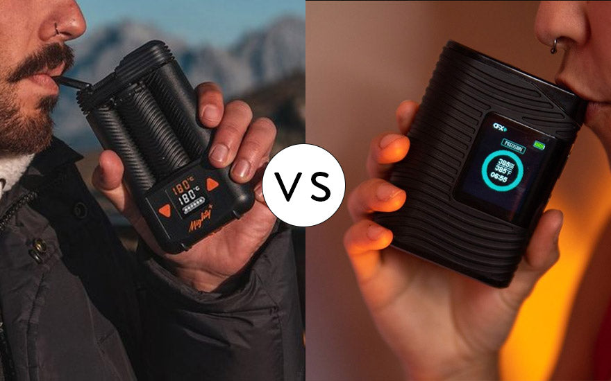 Boundless CFX Plus Vs Mighty Plus Vape jämförelse Herbalize Store IE