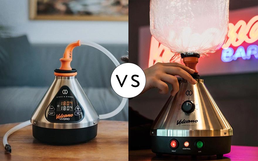 Volcano Hybrid vs Volcano Classic Vaporizer