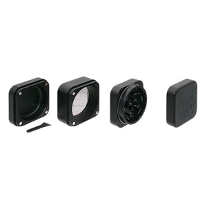 Best Buds The Cube Aluminium Grinder Svarta Delar