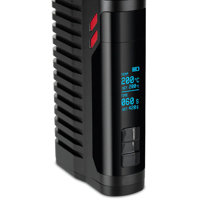 FENiX 2 MAX Vaporizer knappar och skärm