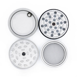 Herb Ripper Standard Stainless Steel Grinder 4-Piece with ball