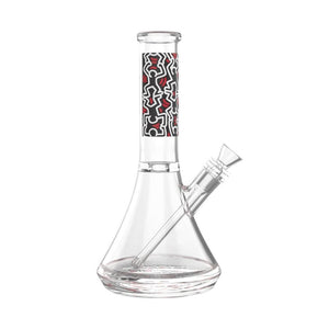 Multi Color Glass Bong av Keith Haring