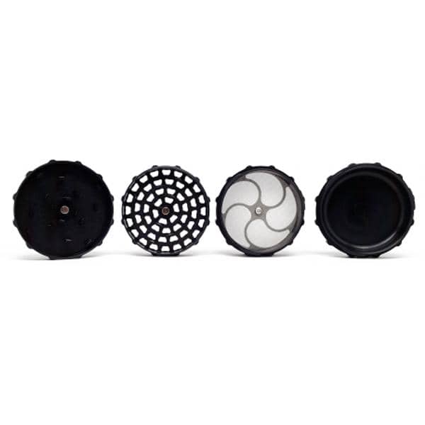 Phoenician 4-Piece Herb Grinder Black